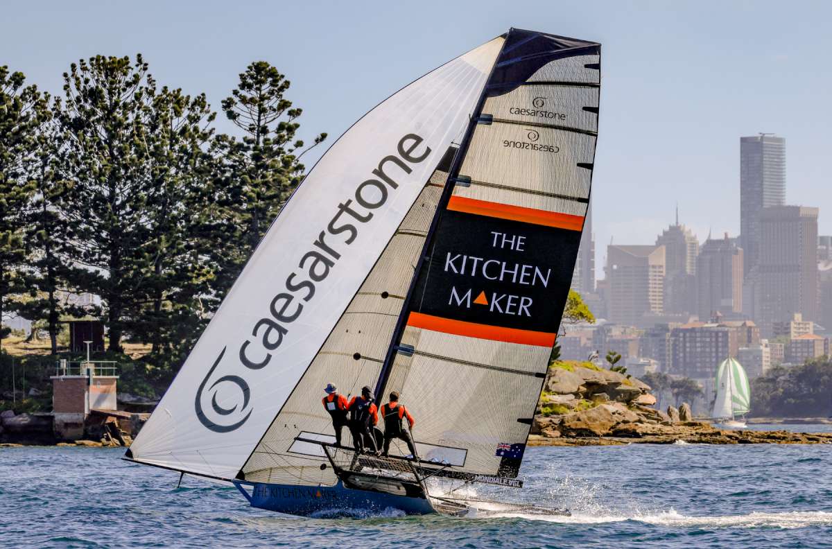 The Kitchen Maker finished third in Race 1 of the Spring Championship (SailMedia)