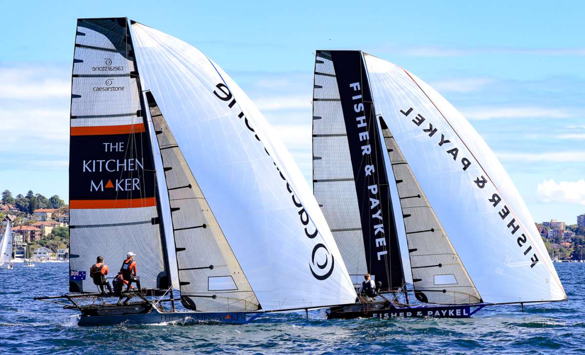 Light air for spinnakers SailMedia)