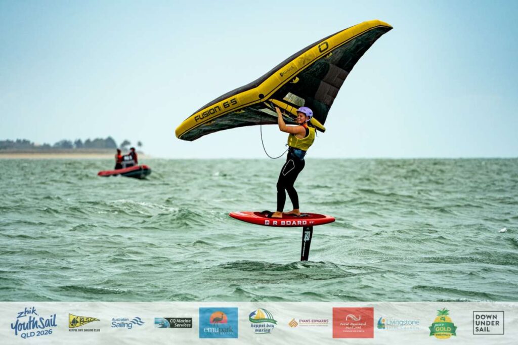 Emma Webb at Queensland Youth Sail CREDIT Down Under Sail