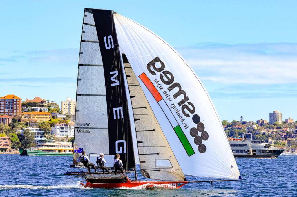 An impressive performance by Smeg on Sunday (SailMedia)