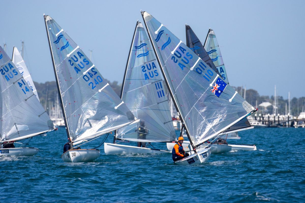 Marcus Whitley (AUS110) and Sam Ede (AUS111) in contention - credit RPAYC media