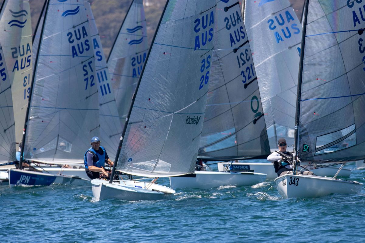 Ian McKillop (AUS26) in front of the pack - credit RPAYC media