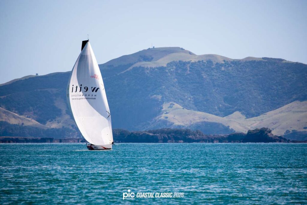 Wired approaching the finish line - Credit Suellen Hurling - Live Sail Die