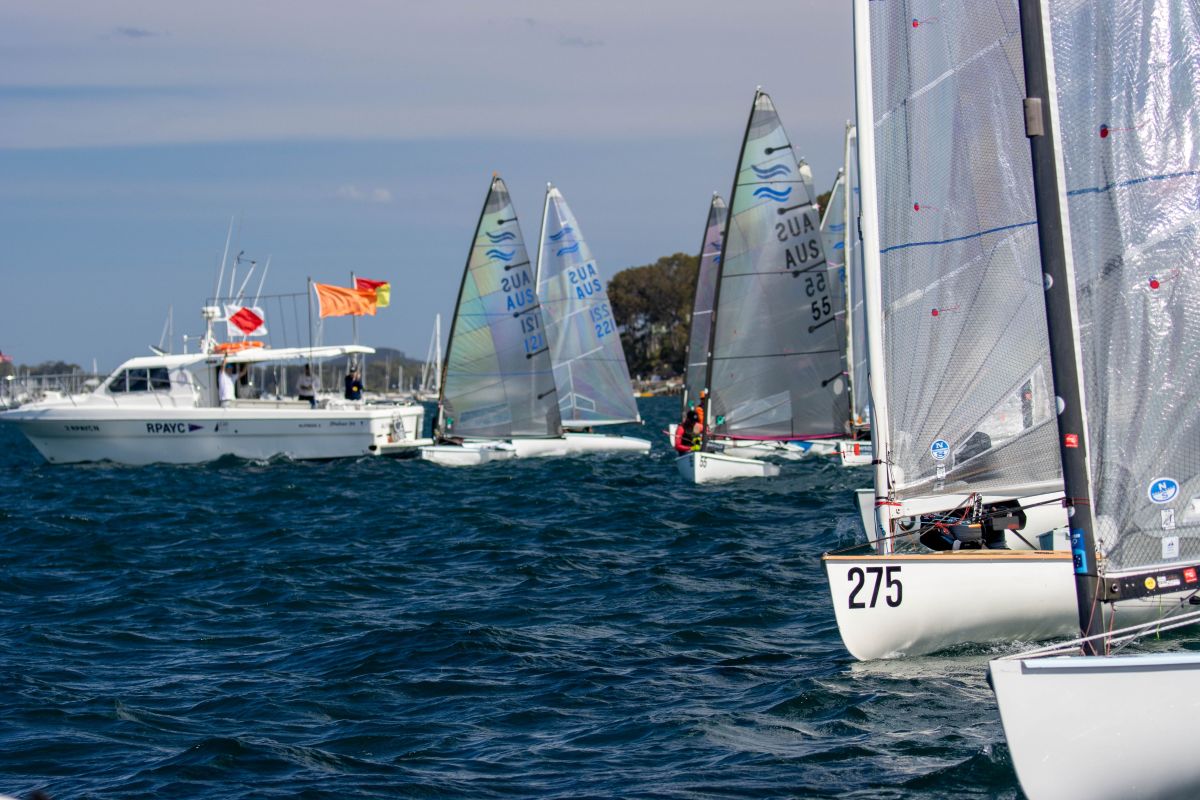 Lining up for a start - credit RPAYC media