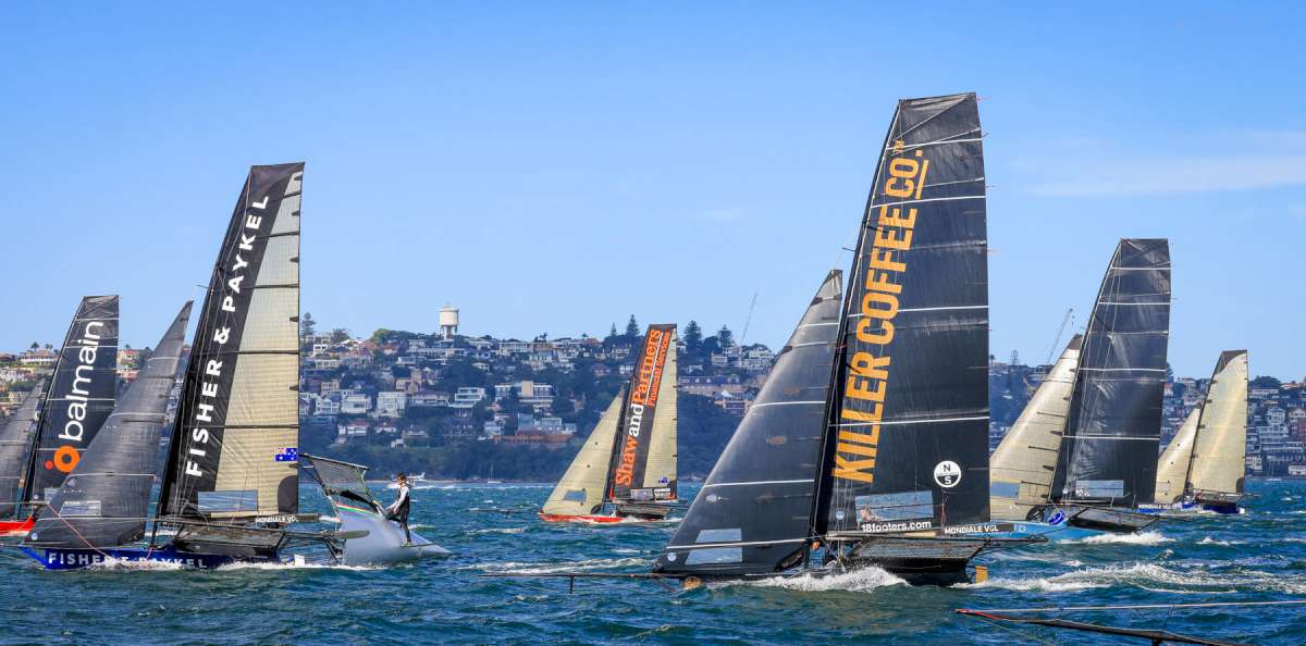Shortly after the start last Sunday (SailMedia)