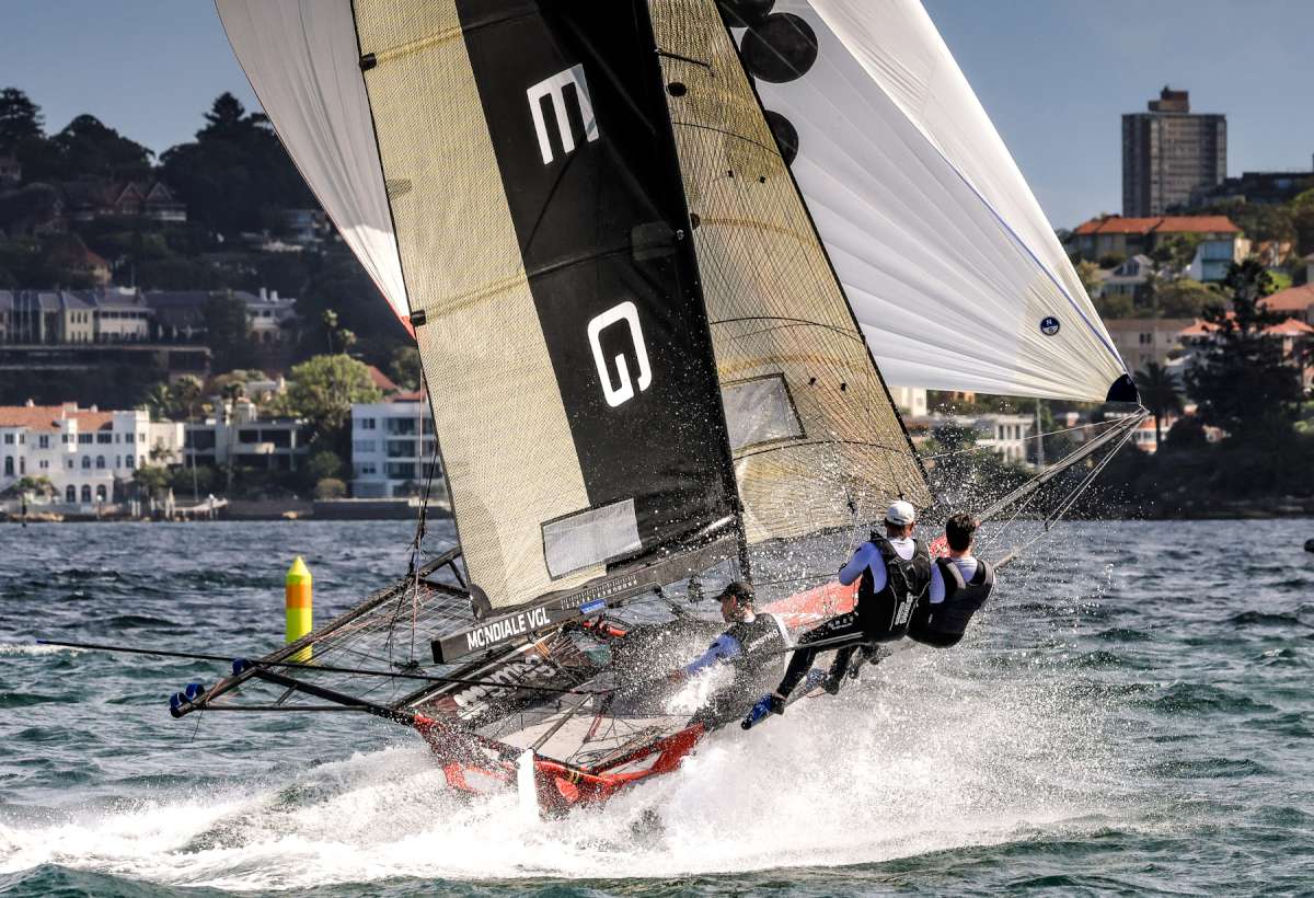 Smeg was runner-up in Race 3 last Sunday (SailMedia)